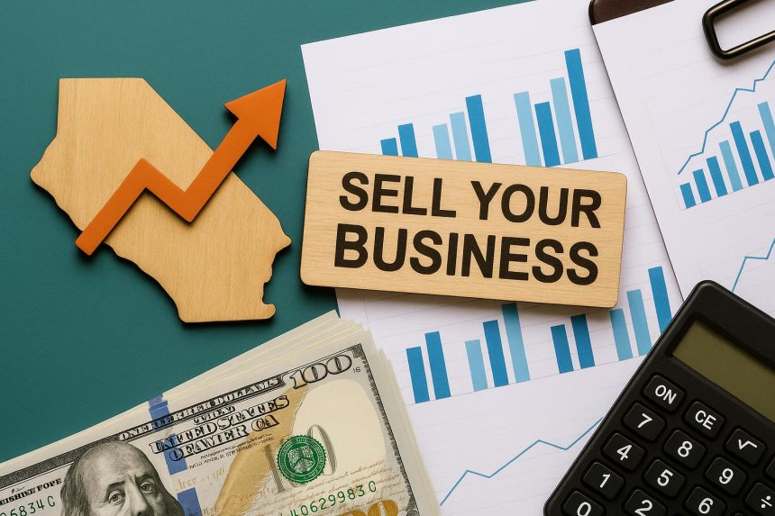Business sale negotiation in Orange County office, highlighting strategies to maximize sale price