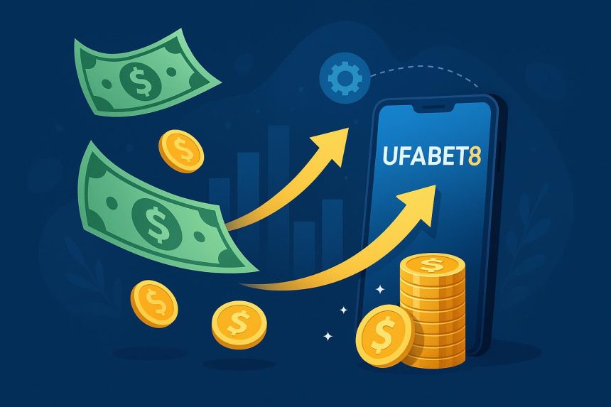 UFABET8 auto-withdrawal system interface showing streamlined online transaction process