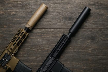 Versatile suppressor compared to dedicated suppressor on modern tactical firearms setup