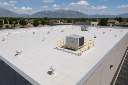 Commercial roof maintenance in West Jordan boosts business property protection and longevity