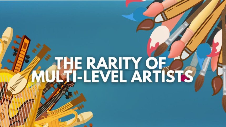 Image 1 of The Rarity of Multi-Level Artists: When Music and Visual Art Thrive in the Same Creative Mind