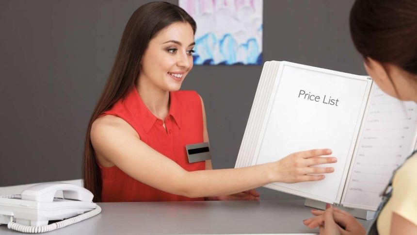 Image 1 of How to Understand a Salon Price List?