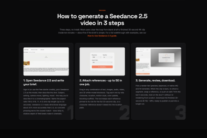 Image 1 of Getting Ready for Seedance 2.5: Why Preparing Your AI Video Workflow Matters