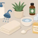 Natural home remedies and soothing skincare products for relieving itchiness and irritation