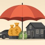 Luxury home and expensive car highlighting the need for personal umbrella insurance coverage
