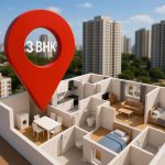 Modern 3 BHK apartment buildings in top emerging residential areas of Hyderabad