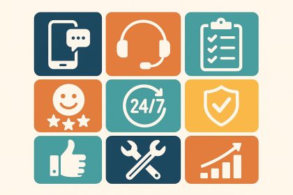 Checklist highlighting essential customer service habits for business improvement and success