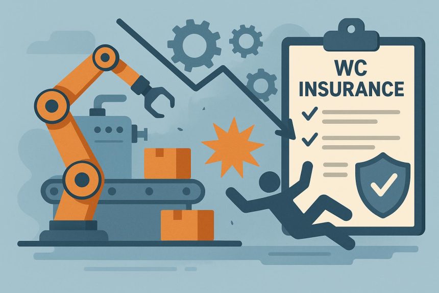 Robotic machinery and automated factory processes reducing workplace injury risks