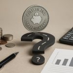 Stack of coins growing beside a piggy bank symbolizing retirement savings and financial planning