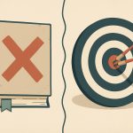 Vintage rulebook contrasted with modern digital strategy icons representing evolving tactics