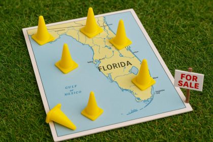 Aerial view of undeveloped Florida land highlighting common pitfalls for first-time buyers