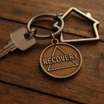 Support system concept with hands joined in unity highlighting addiction recovery journey
