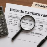 Business electricity bill highlighting hidden charges and fees explained for better understanding