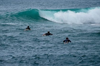 Image 1 of From Competition Heats to Open Water, How Surfing Grew Up Alongside Nate Panza